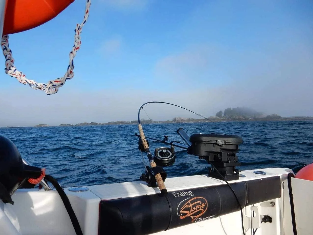 Boston Whaler Conquest fishing charter boat