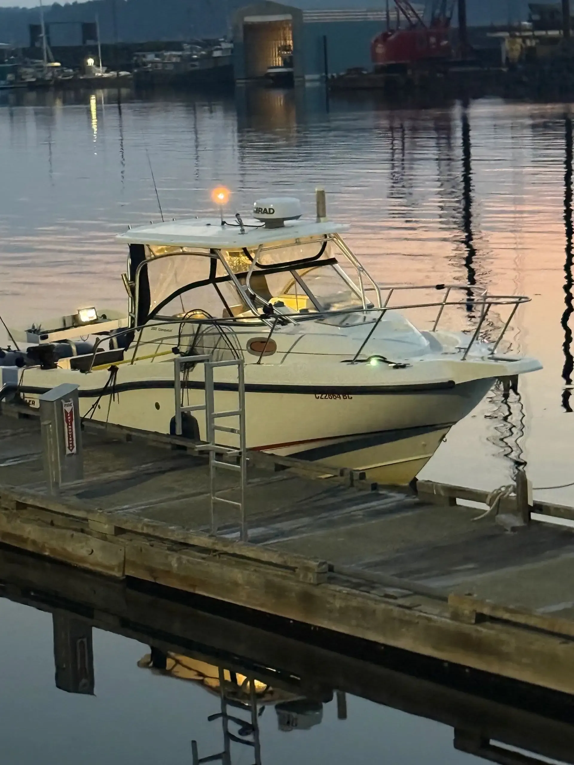 Couple with successful salmon catch on Campbell River charter