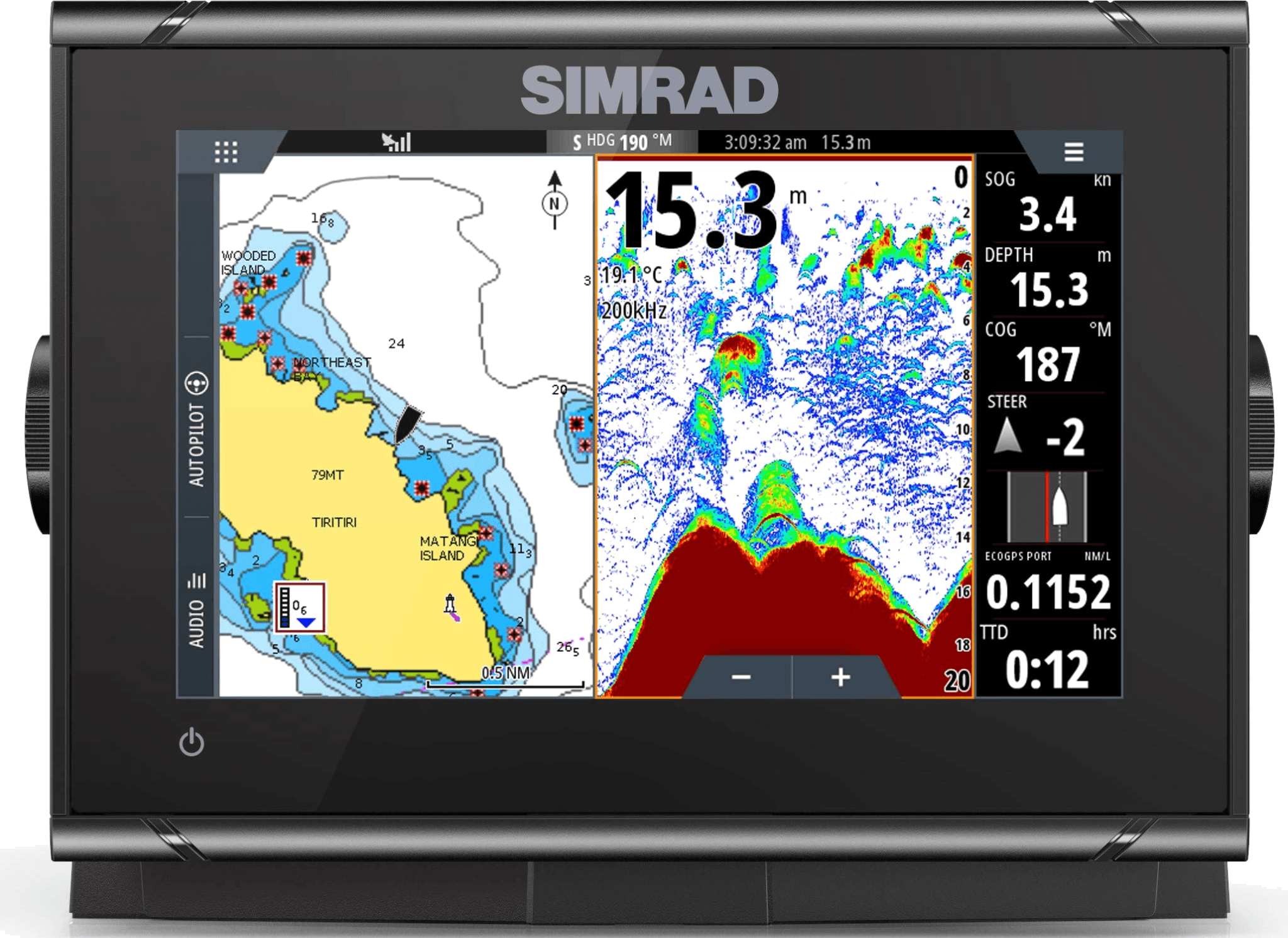 Simrad GO7 XSE Chartplotter