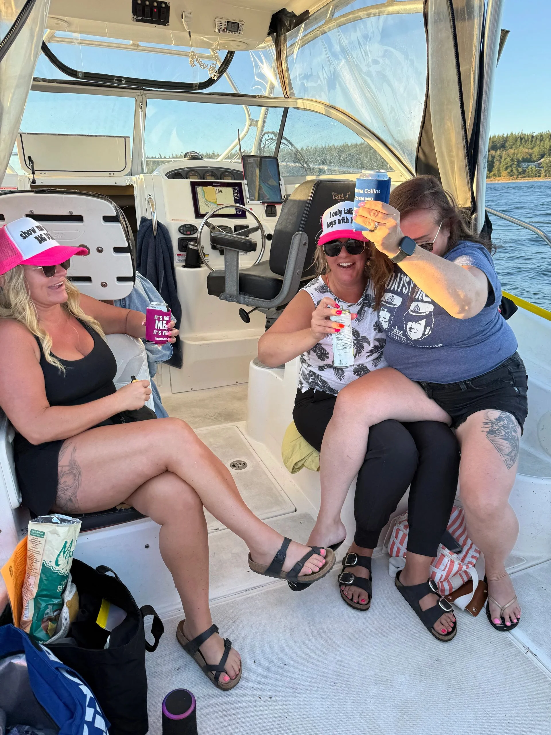 Women Friends Having Fun on Conquest